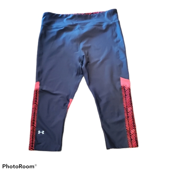 Under Armour Heat Gear Compression Capri Leggings - Picture 1 of 5